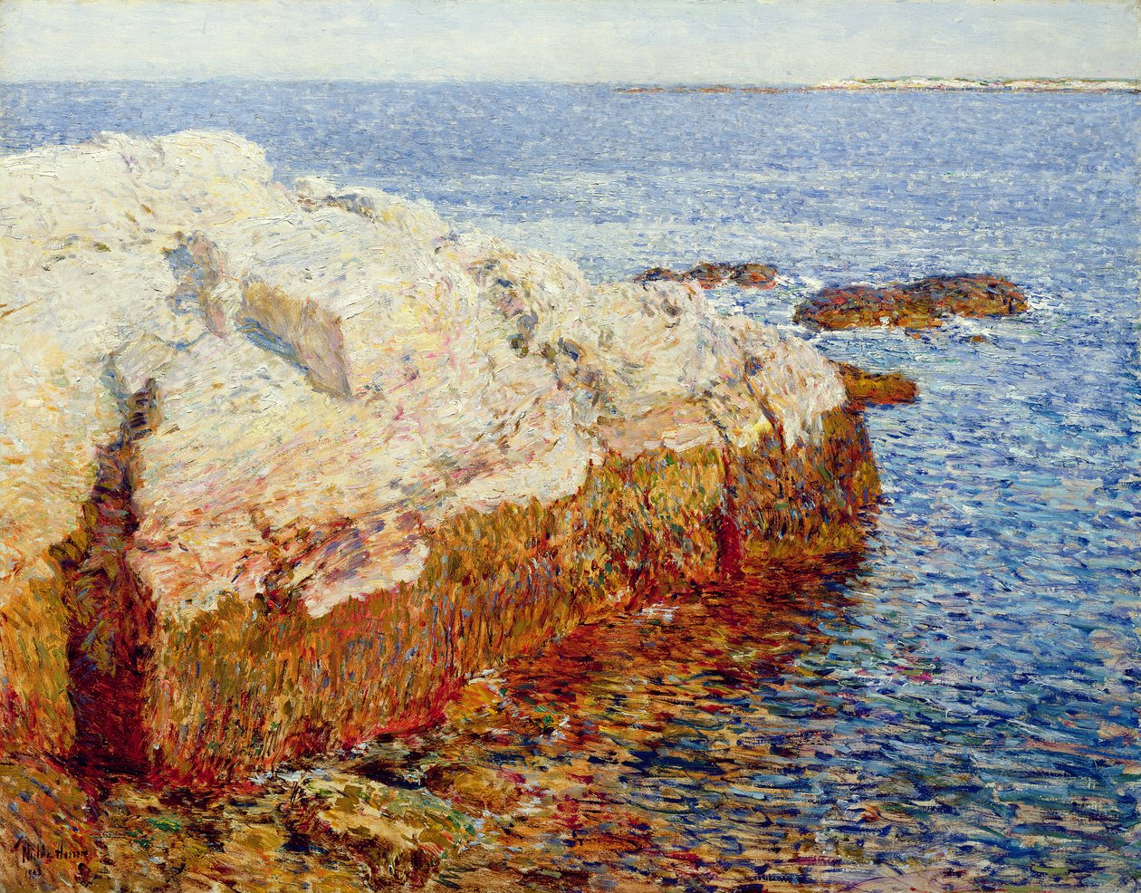Cliff Rock, Appledore od Childe Frederick Hassam