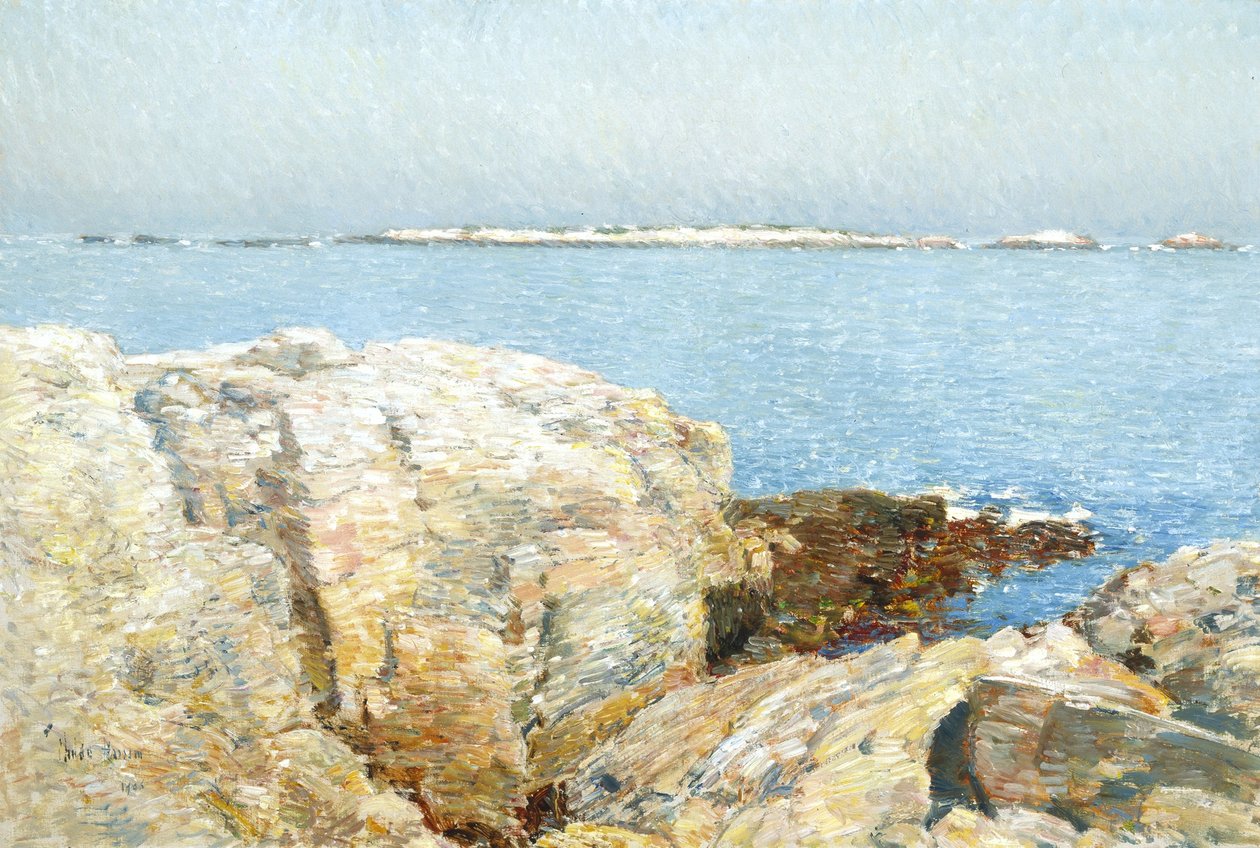 Kachní ostrov od Childe Frederick Hassam