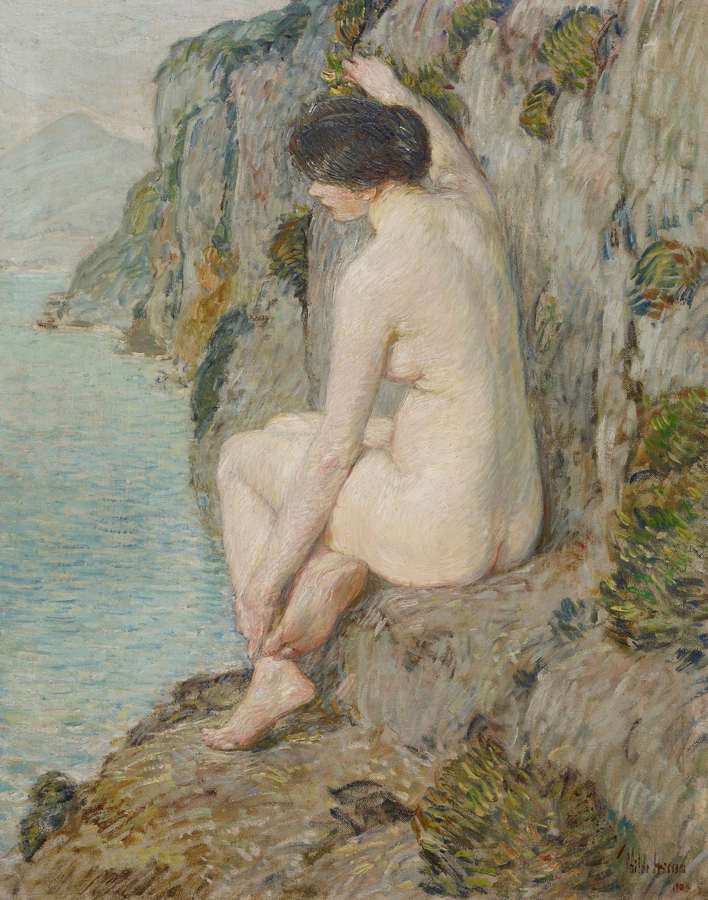 Lorelei od Childe Frederick Hassam