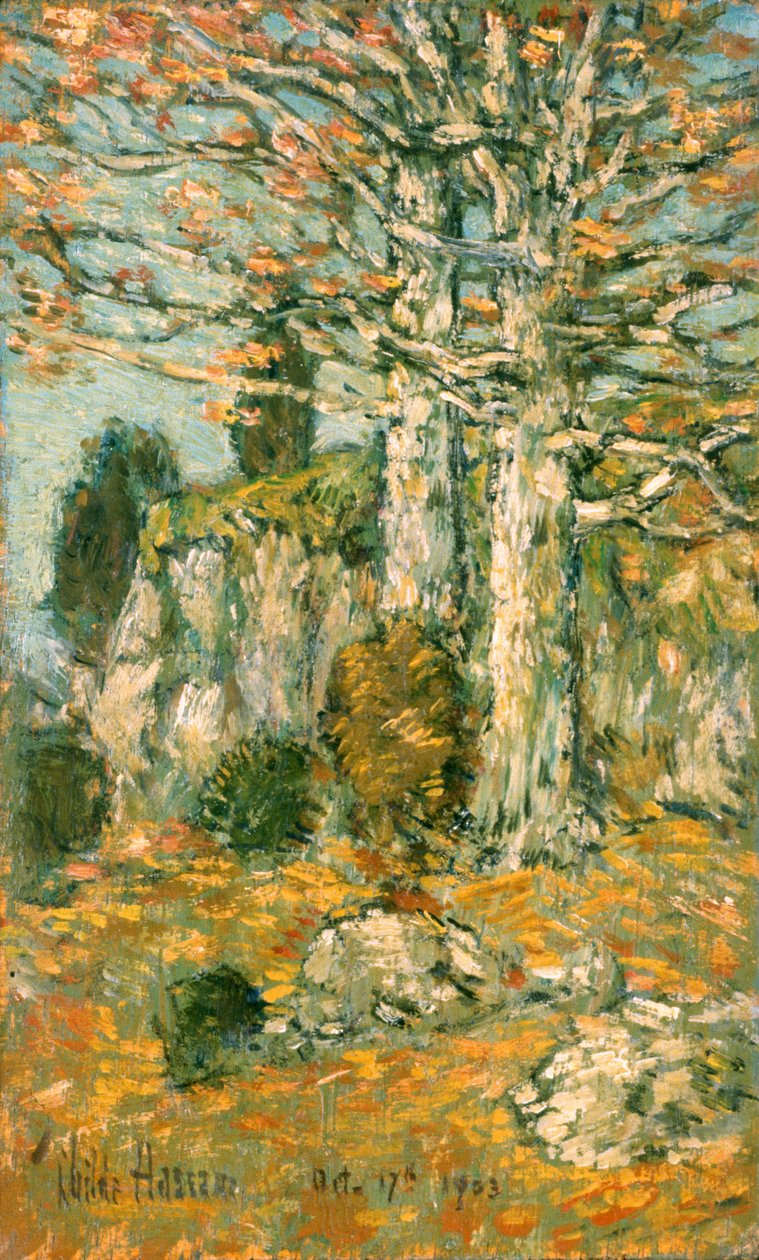Stromová krajina od Childe Frederick Hassam