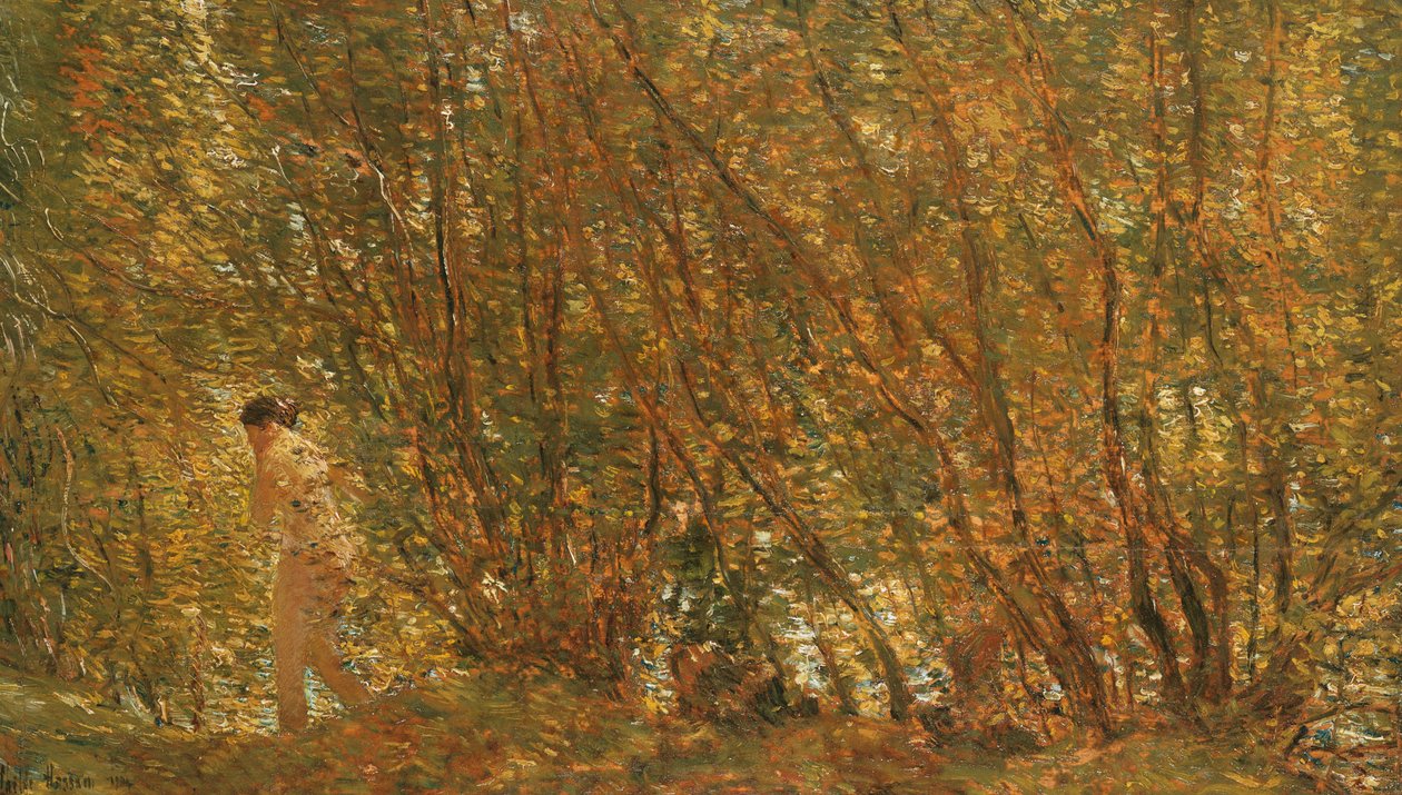 Pod Olšemi od Childe Frederick Hassam