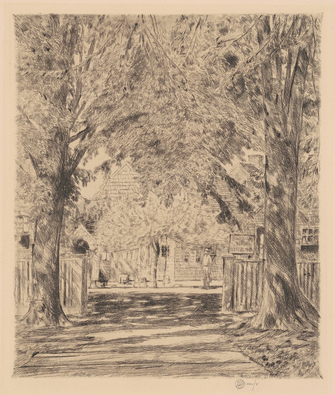 Easthamptonská idyla od Childe Hassam