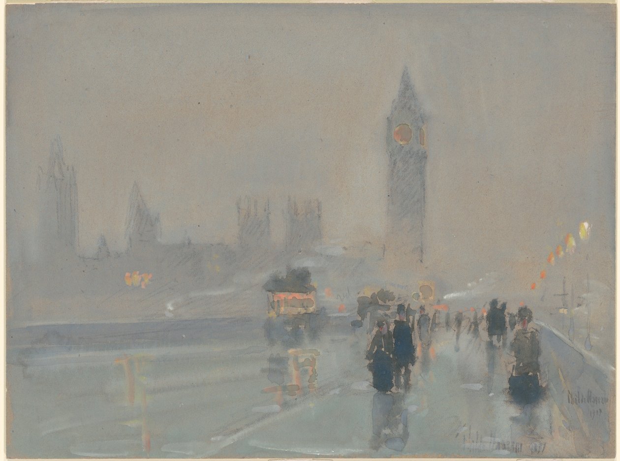 Big Ben od Childe Hassam