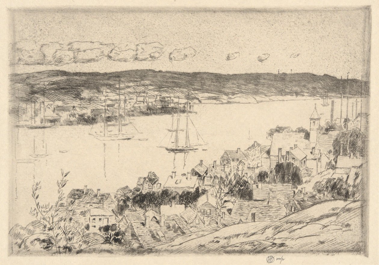 Gloucester od Childe Hassam