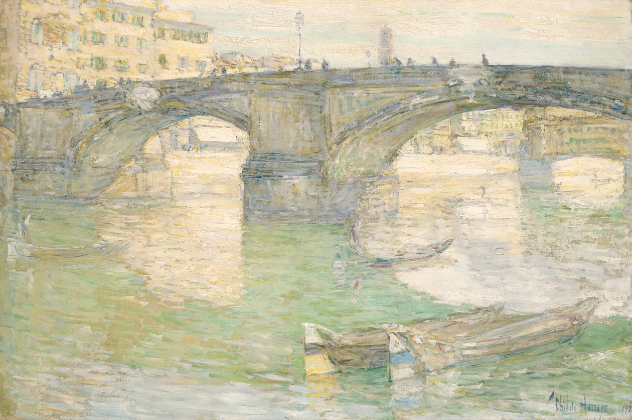 Most Nejsvětější Trojice od Childe Hassam