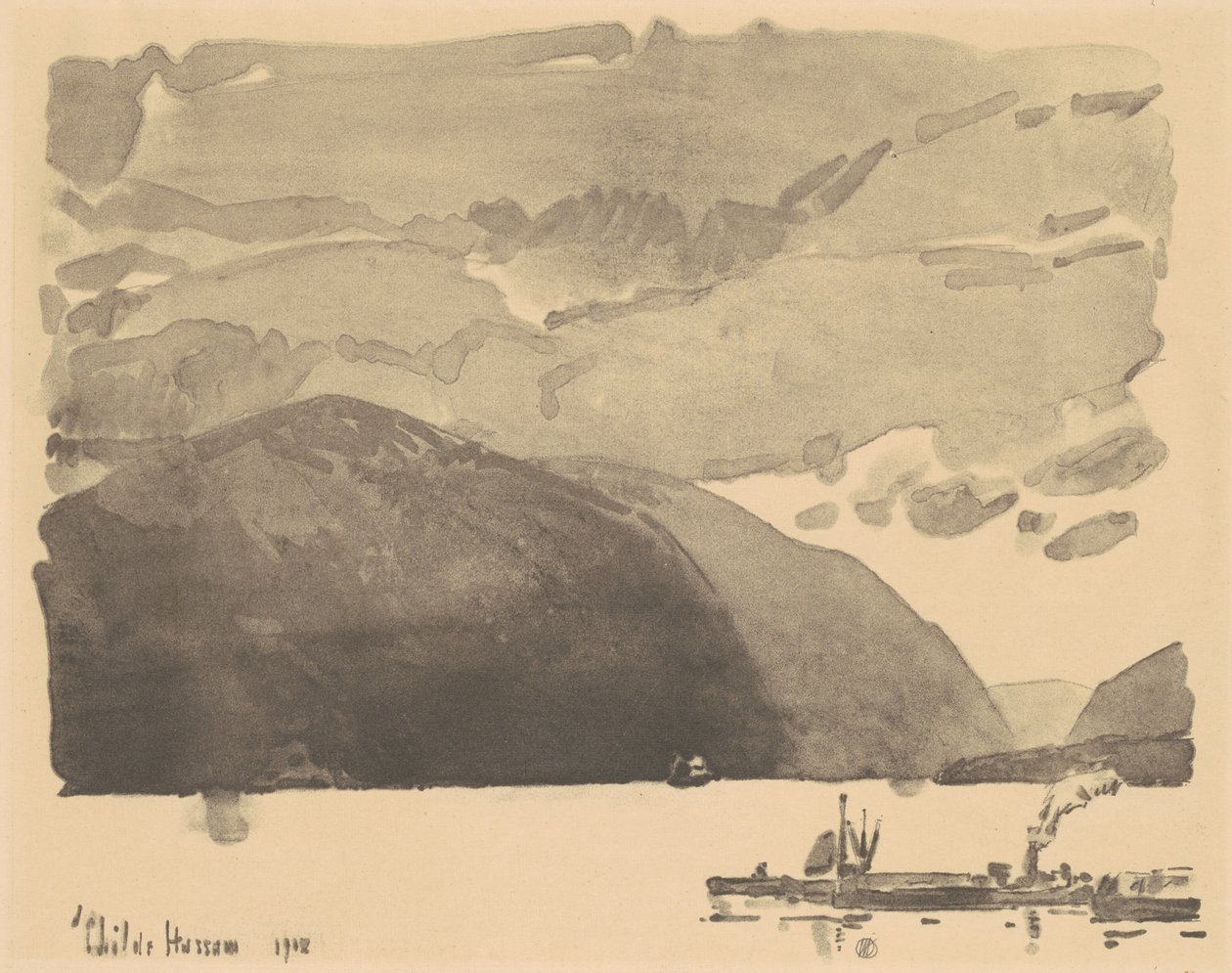 Storm King od Childe Hassam