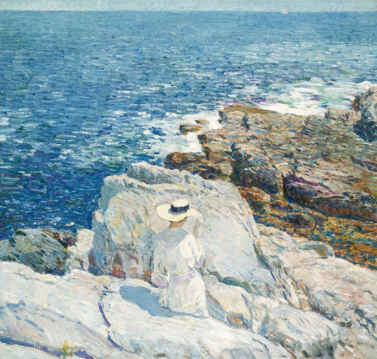 The South Ledges, Appledore, 1913 od Childe Hassam