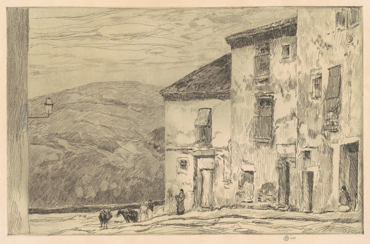 Toledo od Childe Hassam