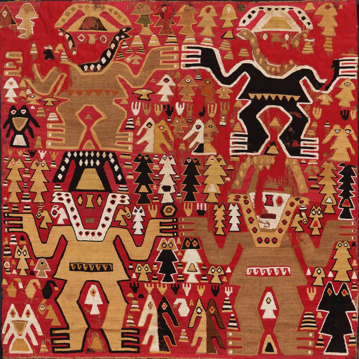 Slavnostní textil od Chimú style