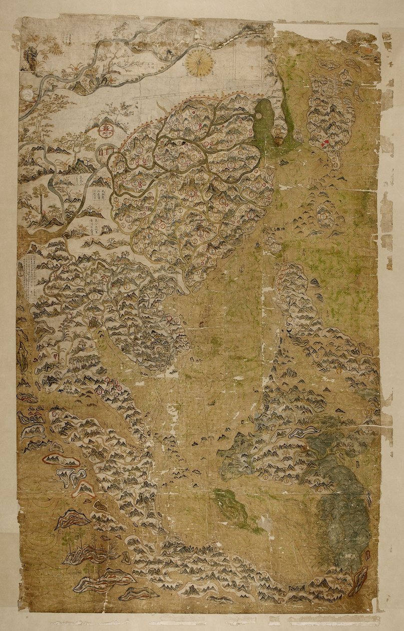 Seldenská mapa Číny od Chinese Master