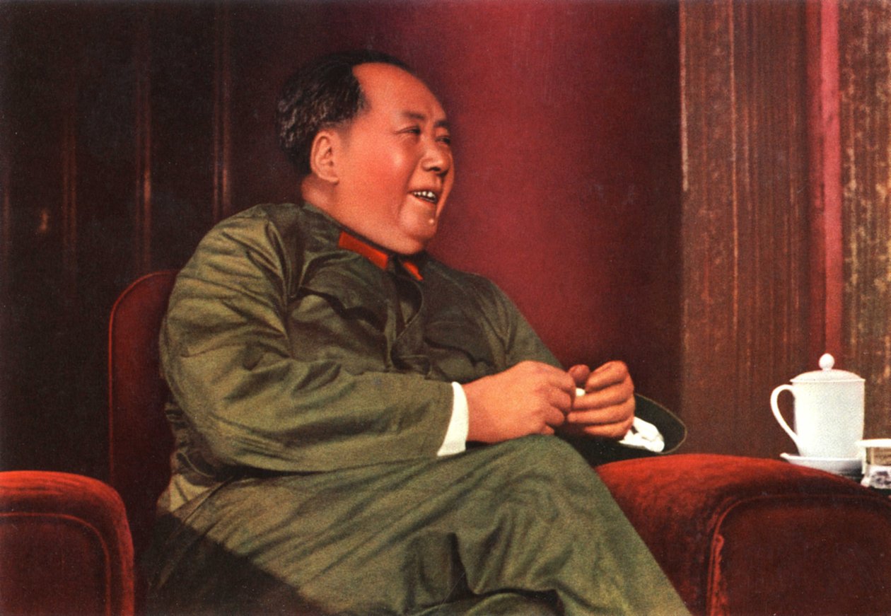 Portrét Mao Ce-tunga od Chinese Photographer