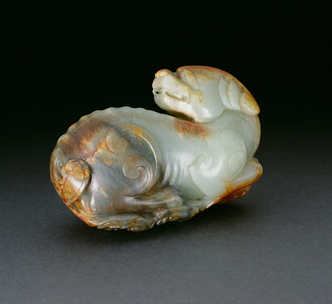 buddhistický lev (celadon) od Chinese School