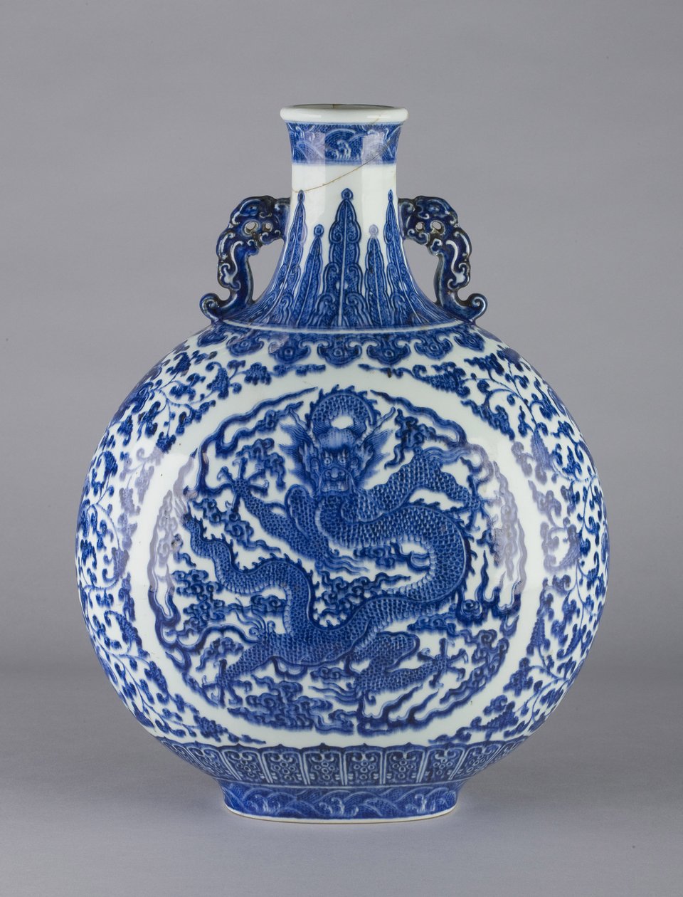Pilgrim Flask, 1736-96 (jingdezhen ware) od Chinese School