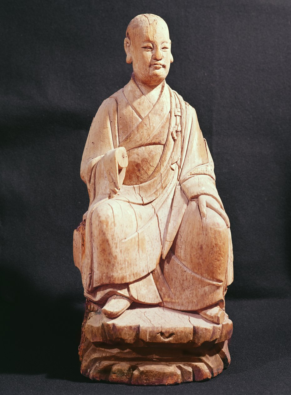 Kněz dynastie Sung (dřevo) od Chinese School