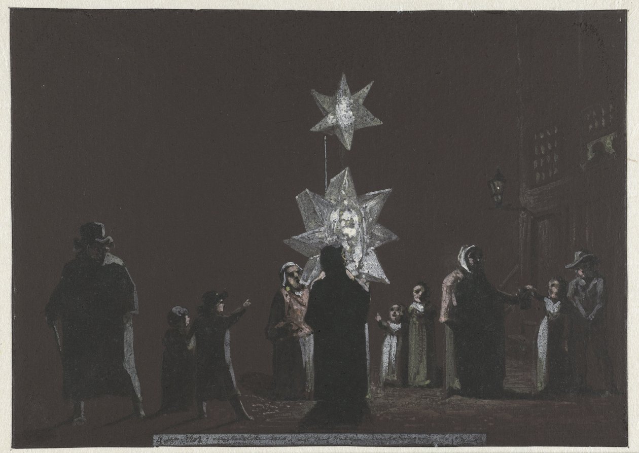 Slavná mše (Deník, 4. ledna 1808) od Christiaan Andriessen