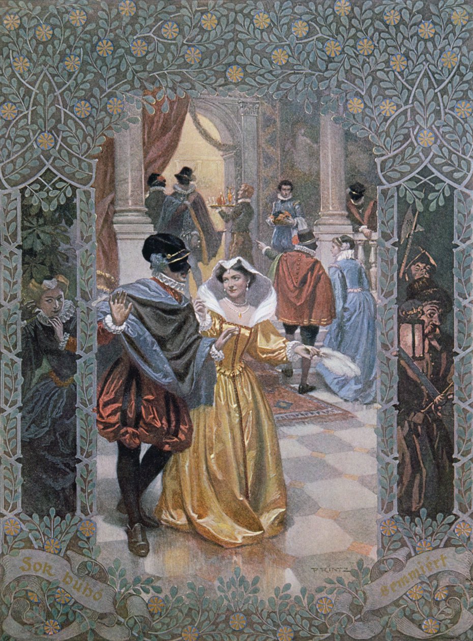 Ilustrace ke scéně v 