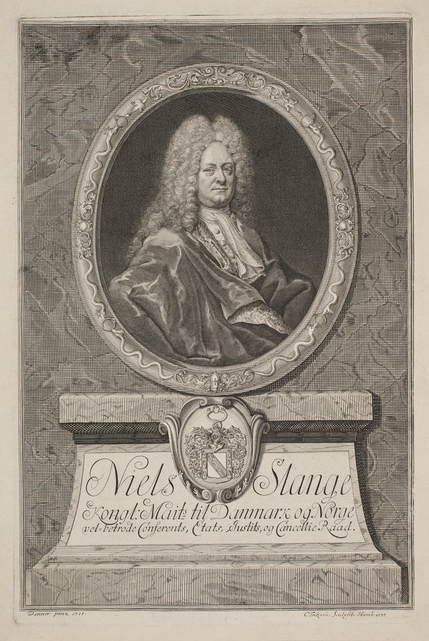 Niels Lange , historik od Christian D. Fritzsch