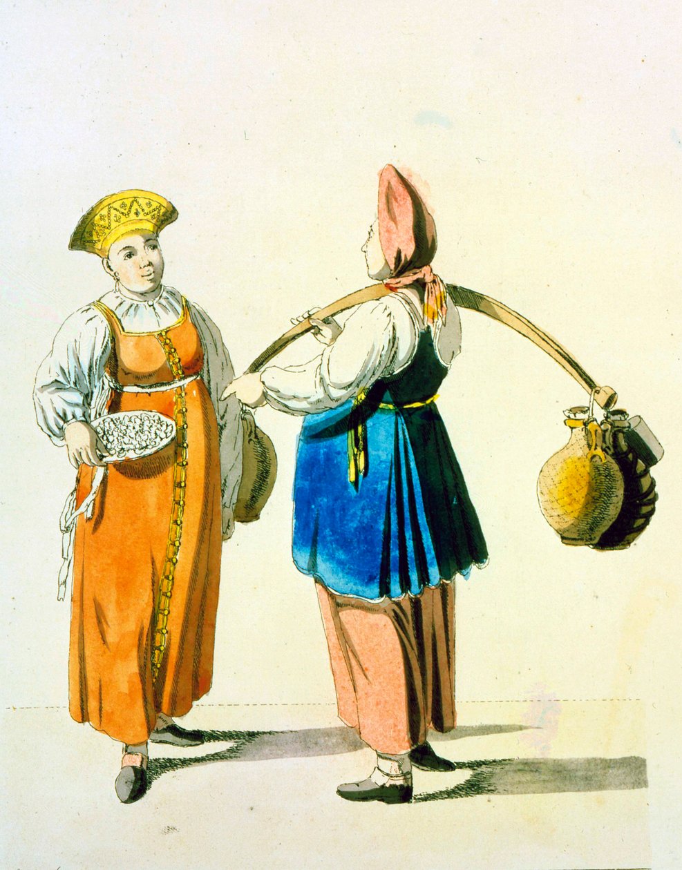 Mléčné ženy, 1799. od Christian Gottfried Heinrich Geissler