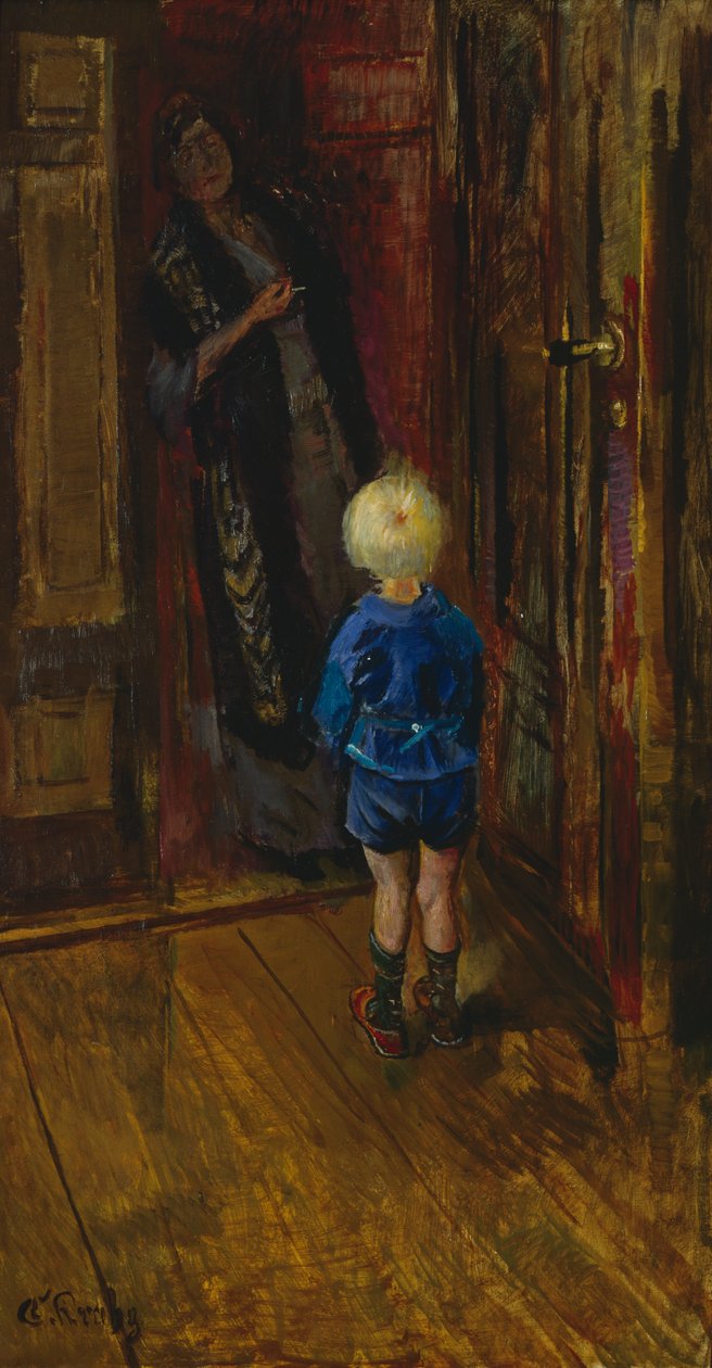 Bílá lež od Christian Krohg