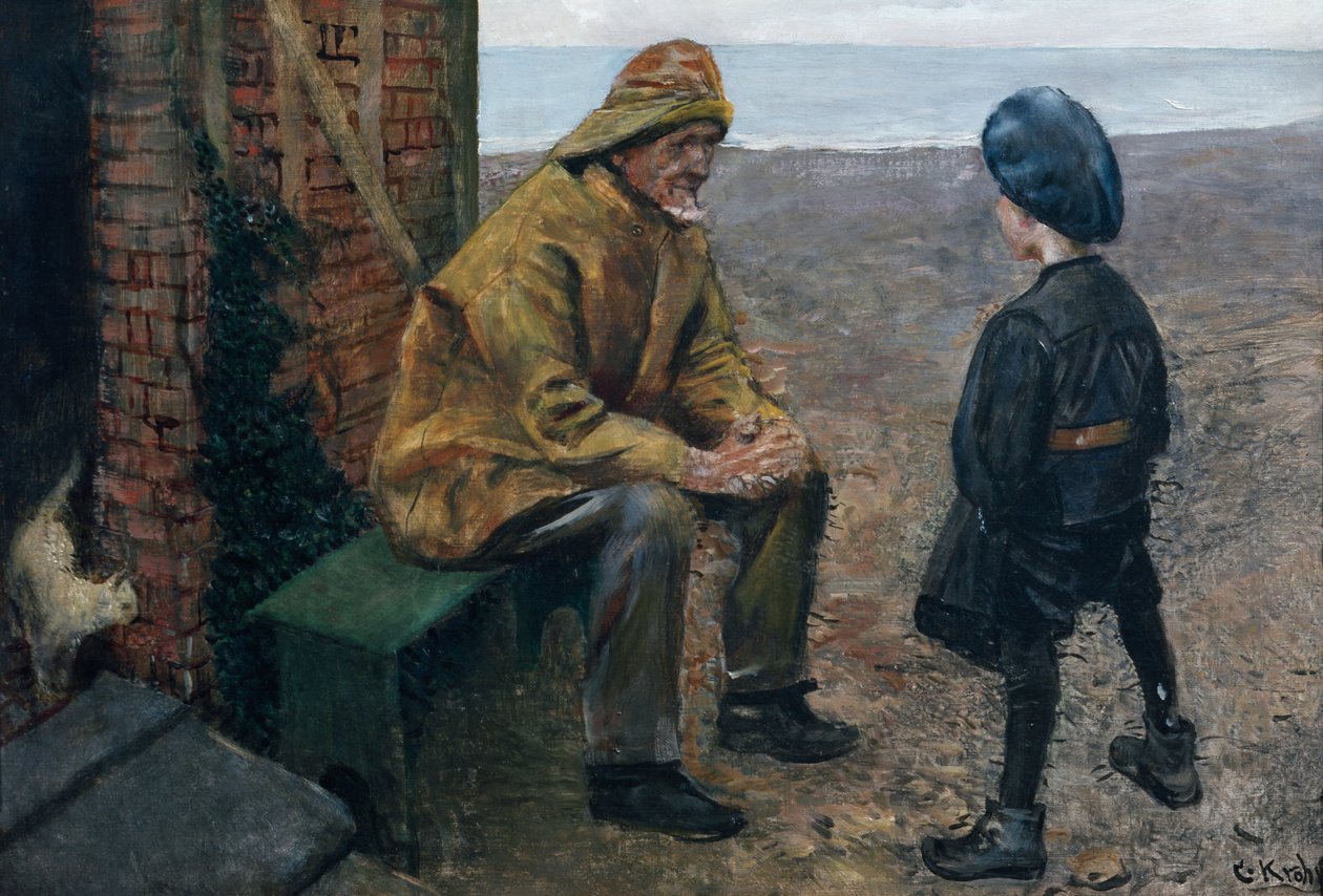 Z Normandie, z rozhovoru od Christian Krohg