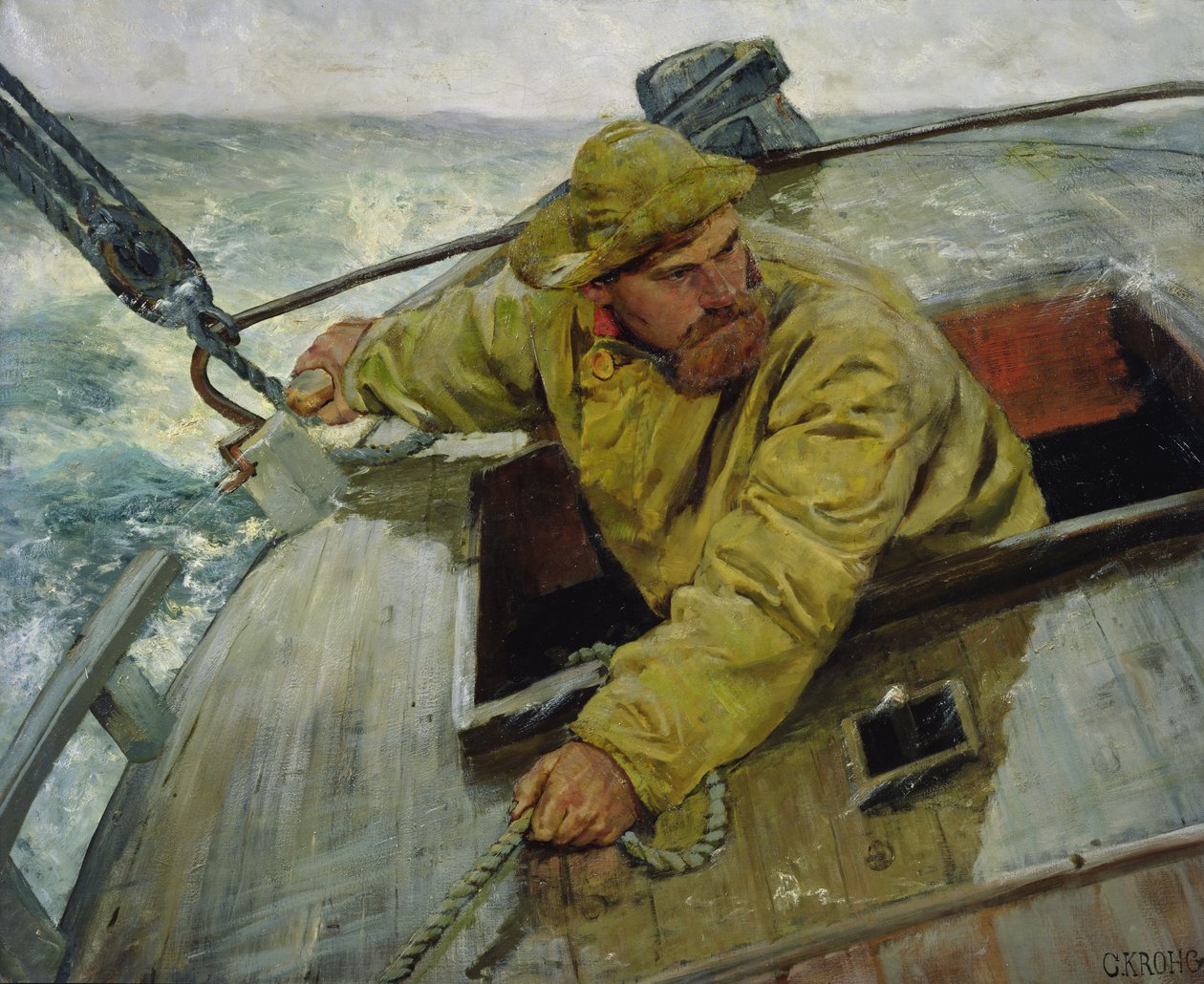 Tvrdá Alee od Christian Krohg