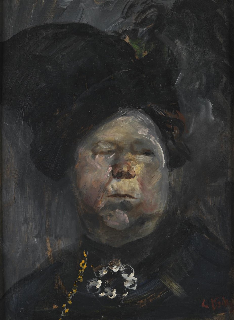 paní Blomová od Christian Krohg