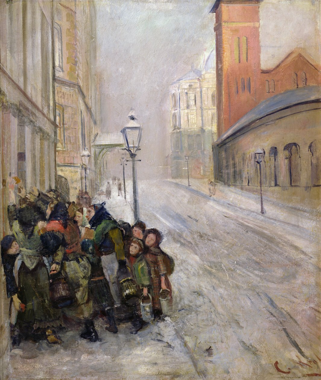 Bitva o přežití od Christian Krohg