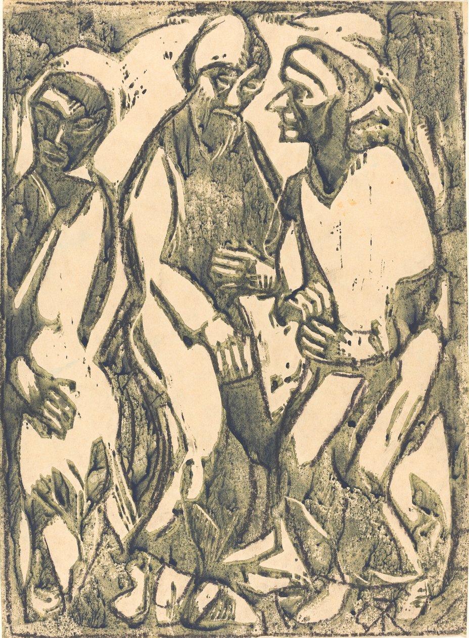 Poradní rada, 1913. od Christian Rohlfs