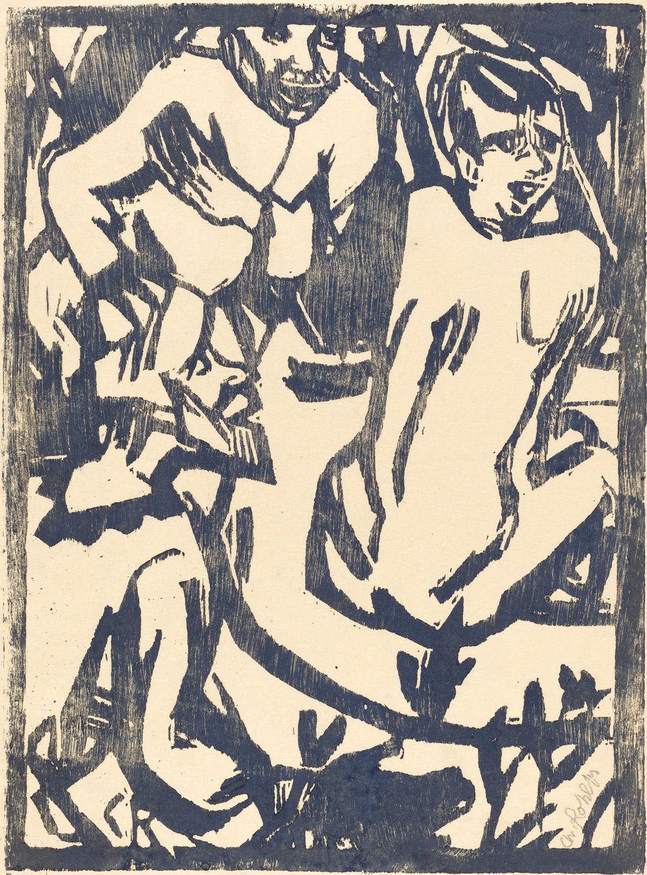 Susanna a starší, 19161917. od Christian Rohlfs