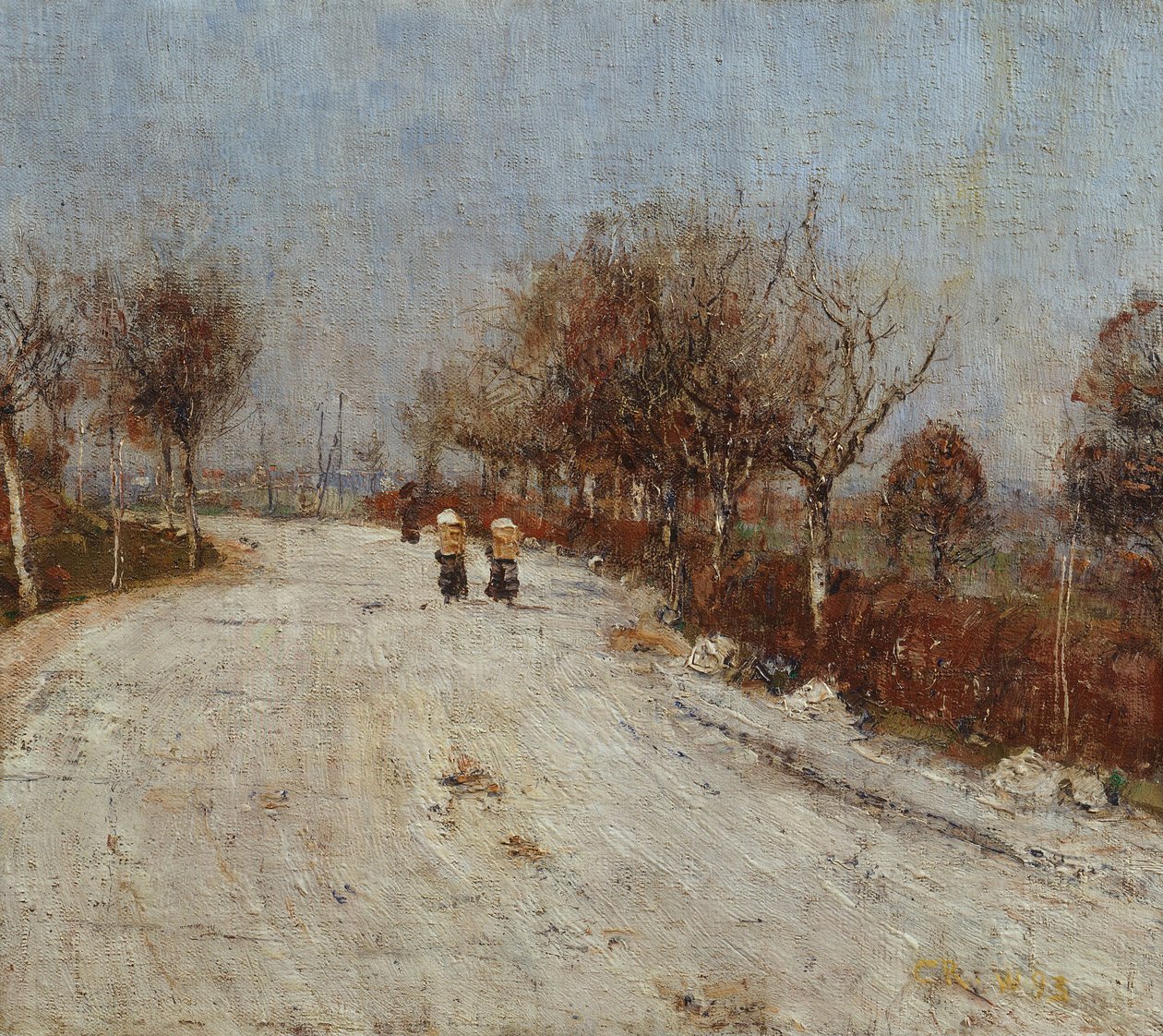 Cesta do Gelmerody, 1893 od Christian Rohlfs