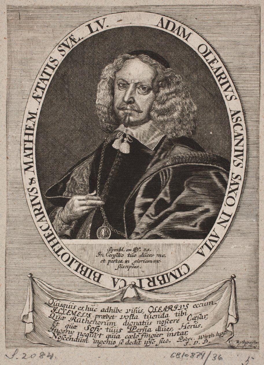 Adam Olearius od Christian Rothgiesser