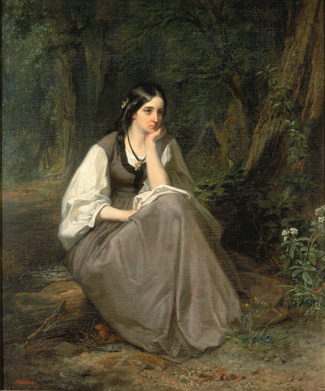 Evangeline od Christian Schussele