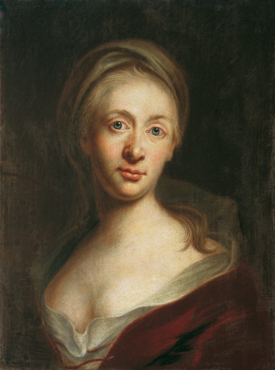 portrét dámy od Christian Seybold
