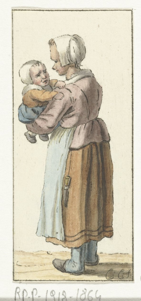 Matka s dítětem od Christina Chalon