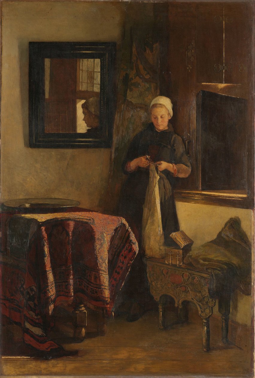 Slunečný kout od Christoffel Bisschop