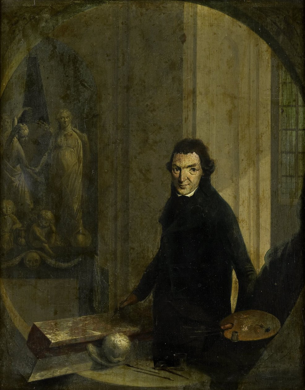Autoportrét od Christoffel Frederik Franck
