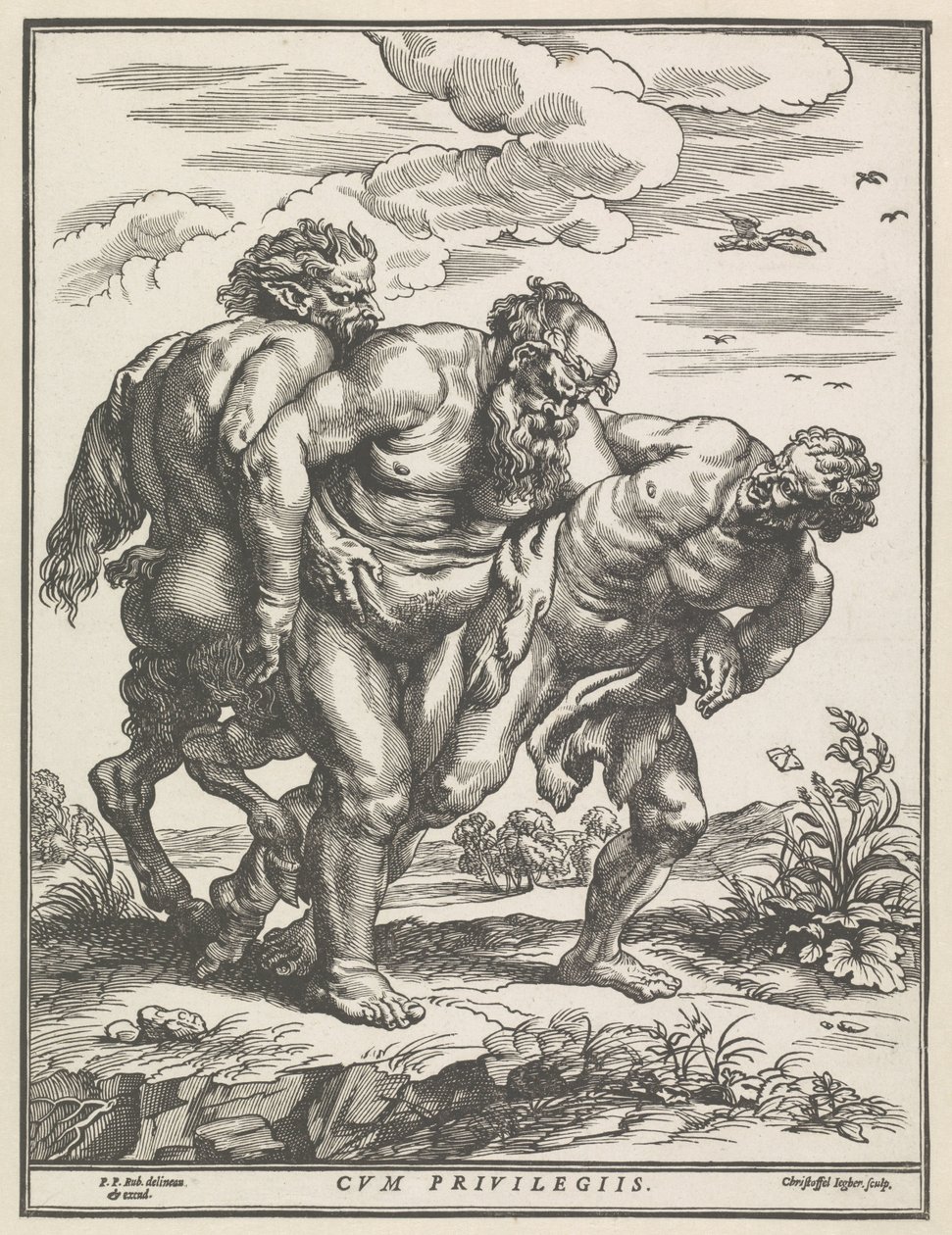 Opilý Silenus od Christoffel Jegher