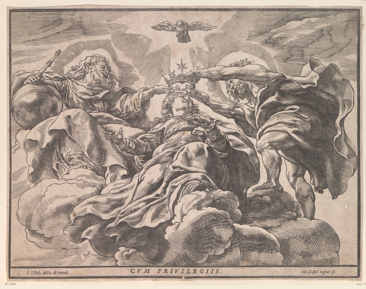 Korunovace Marie od Christoffel Jegher