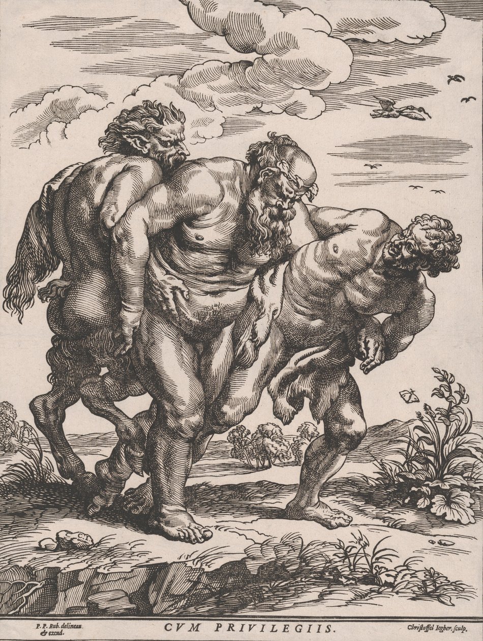 Pochod Silenus, ca. 1652. od Christoffel Jegher