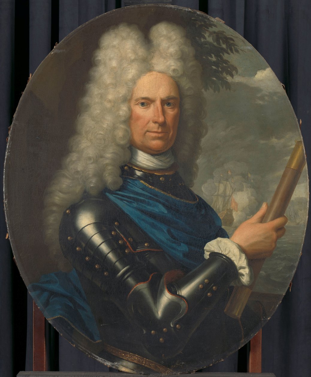 Portrét kontraadmirála Arenta van Burena od Christoffel Lubienitzki