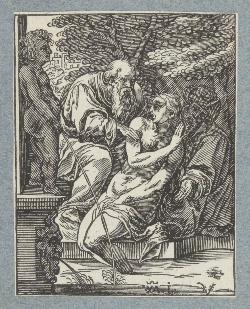 Susanna a starší od Christoffel van Sichem (II)