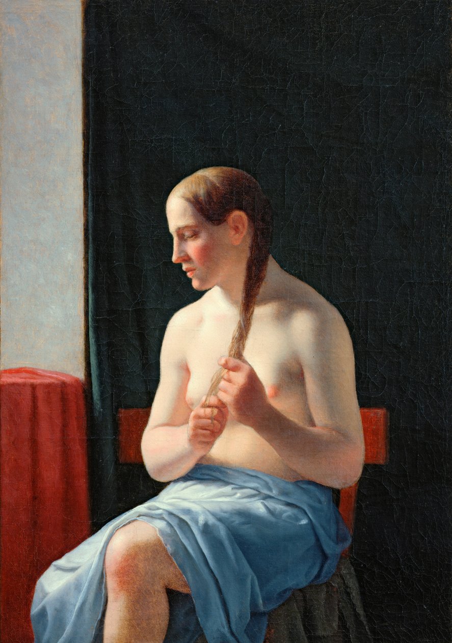 Model, 1839 od Christoffer Wilhelm Eckersberg