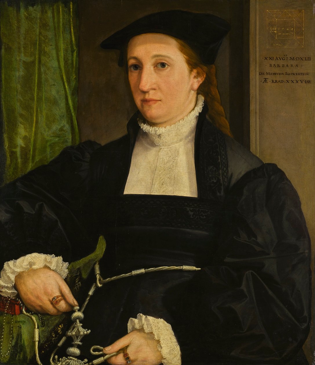 Portrét Barbary Schwarz od Christoph Amberger