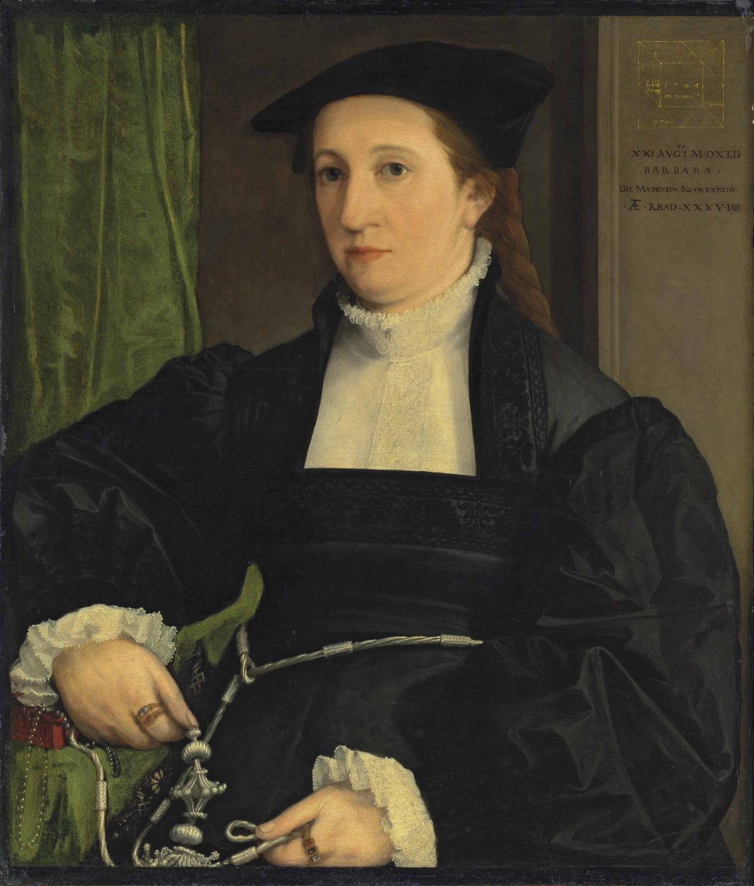 Portrét Barbary Schwarz od Christoph Amberger