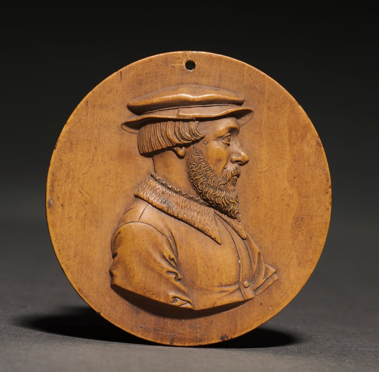 Portrét muže, 1523-1536. od Christoph Weiditz