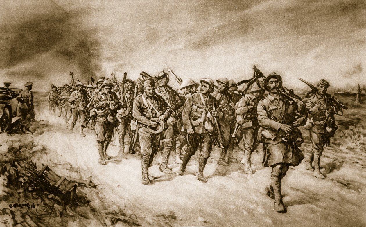Dublins a Munsters Návrat z vítězství v Ginch, 1914-19 od Christopher Clark