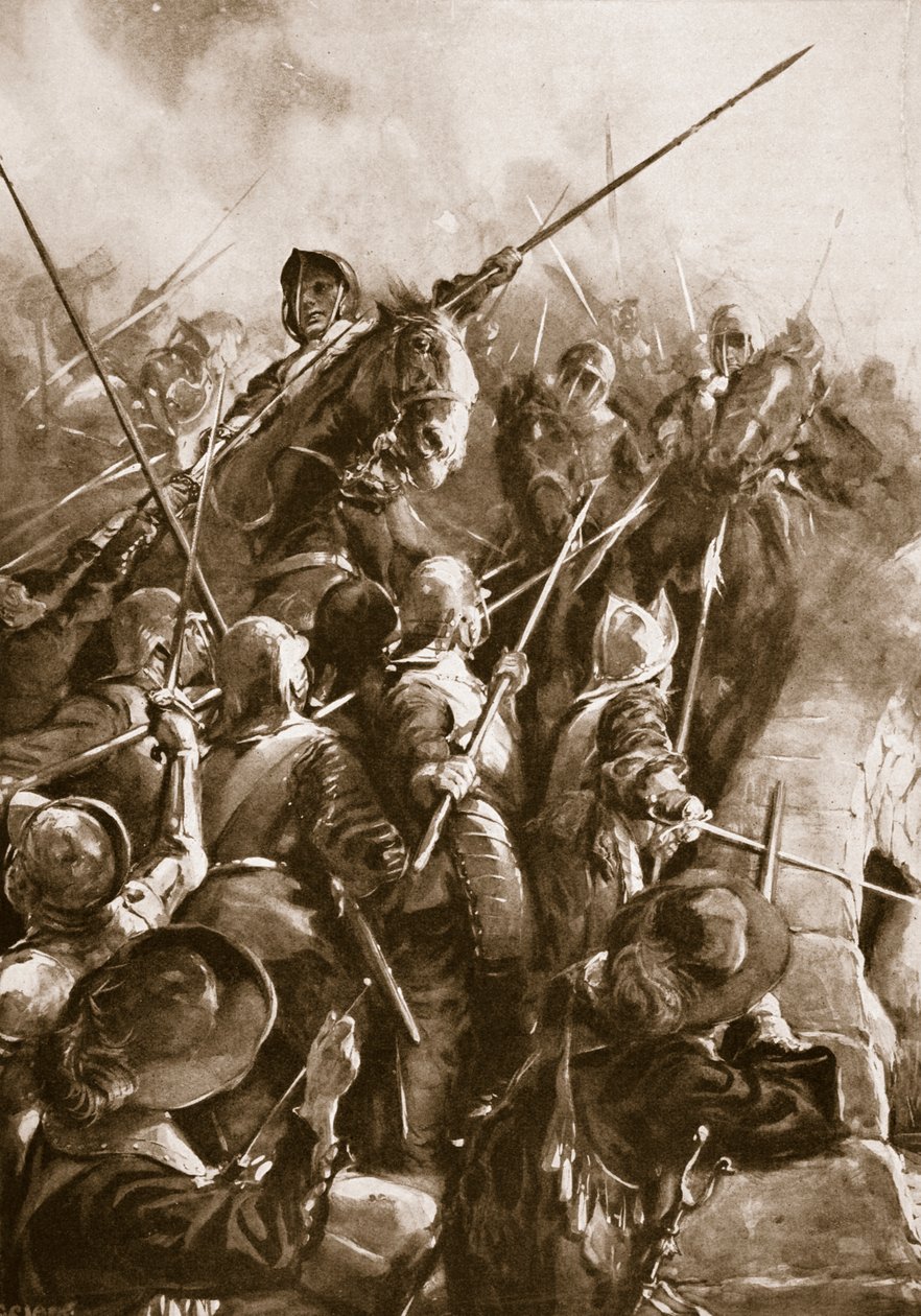 Preston, 17. srpna 1648: „Na tlak Peke byli sraženi z mostu“ od Christopher Clark
