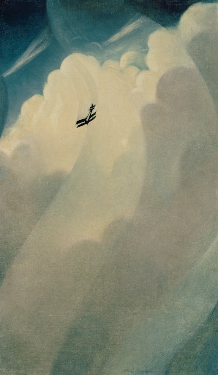 Spirálový sestup od Christopher Richard Wynne Nevinson