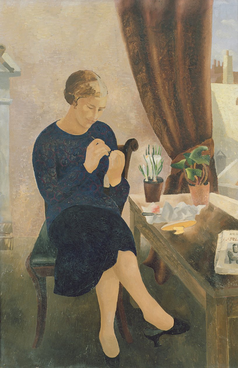 Manikúra, 1933 od Christopher Wood