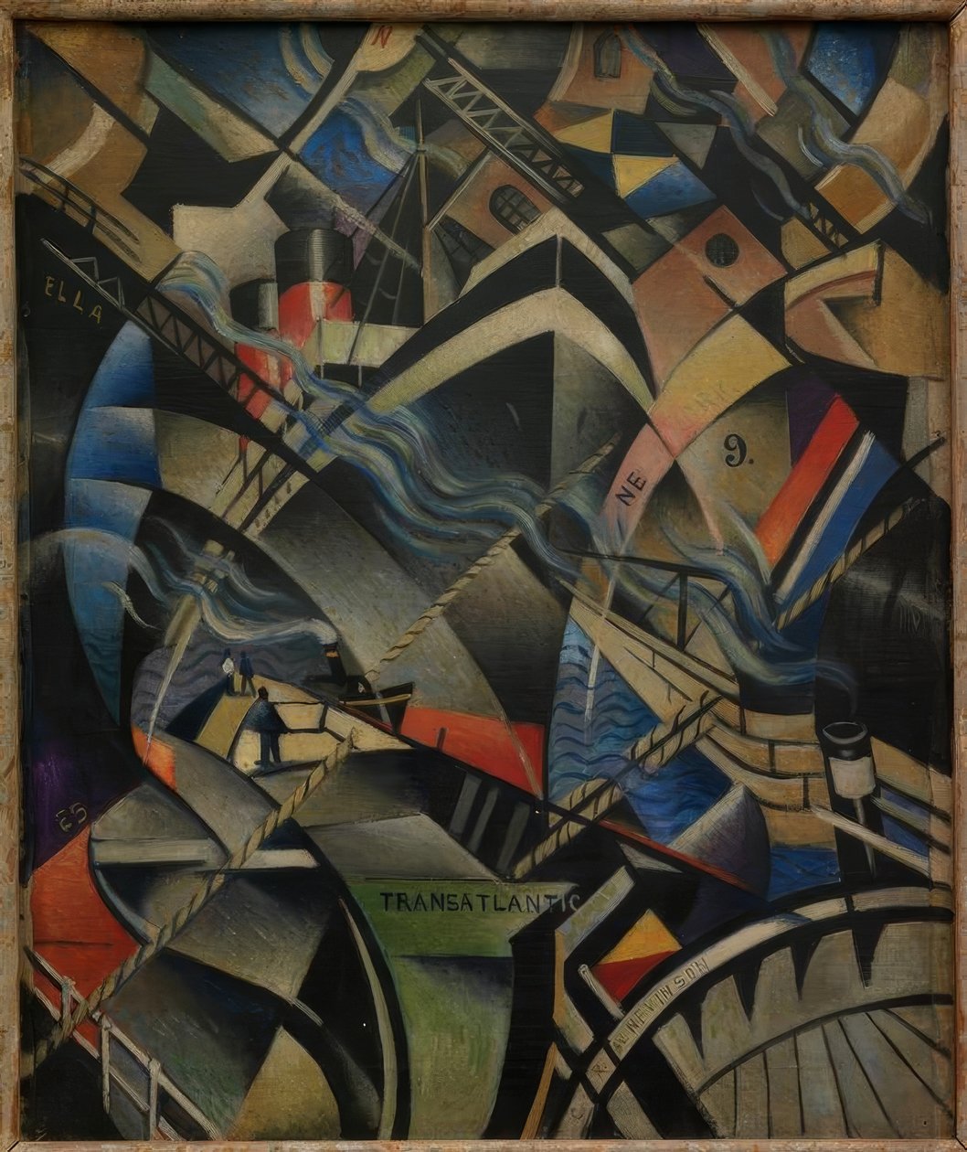 Příjezd od Christopher Richard Wynne Nevinson